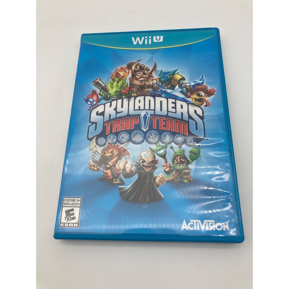 Skylanders Trap Team- Nintendo Wii U - With Case - 2014